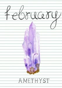 February Amethyst Birthstone