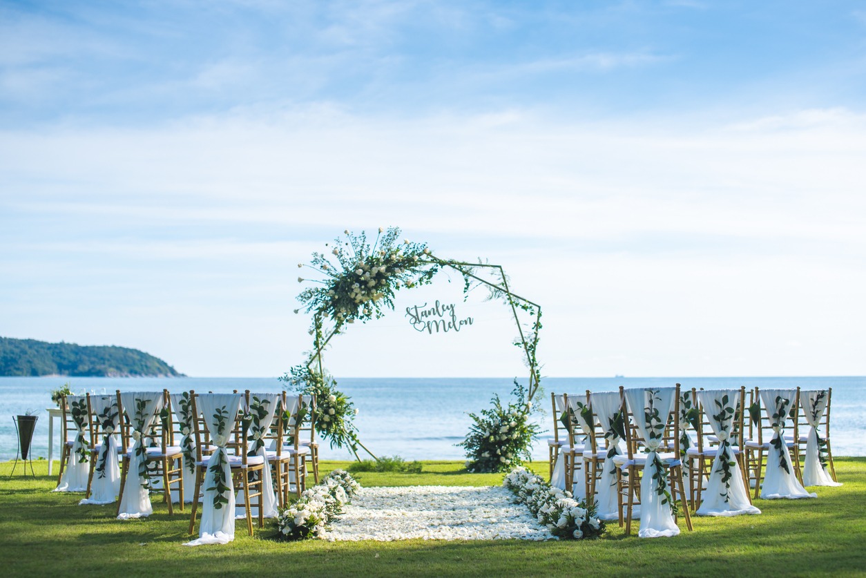 beach wedding