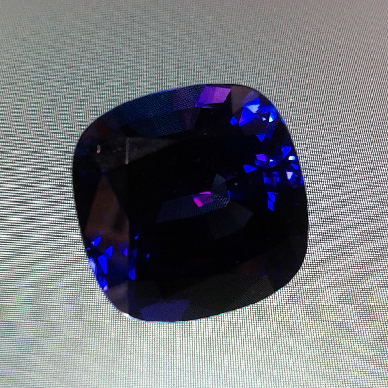 Tanzanite Gem blue violet purple
