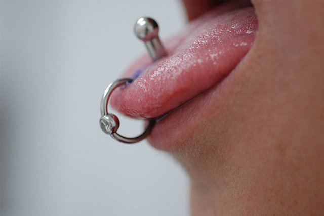 Be careful about body jewelry