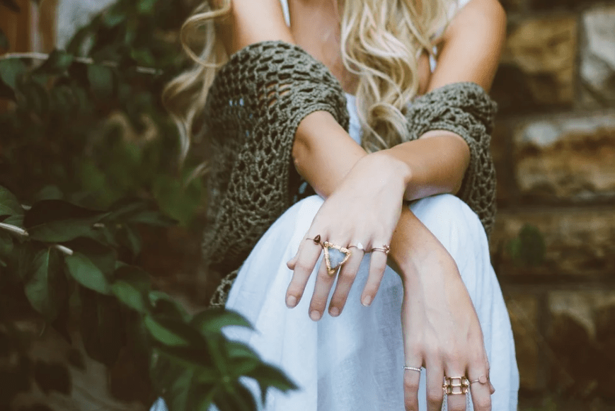 Always wear jewelry in a non-dominant hand.