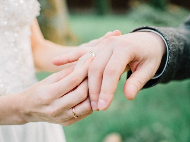 Wedding Ring Finger for Men