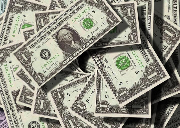 Image of USD dollars