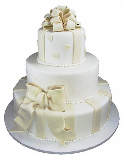 Wedding-cake-covered-and-decorated-with-fondant